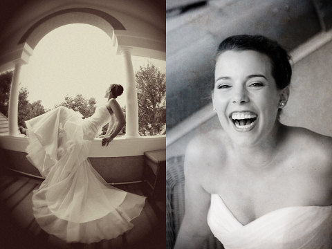 Colorado wedding photography of bride