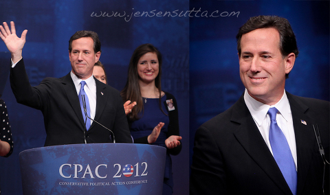 Presidential Candidate Rick Santorum
