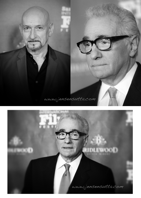 Hugo director Scorsese and Ben Kingsley