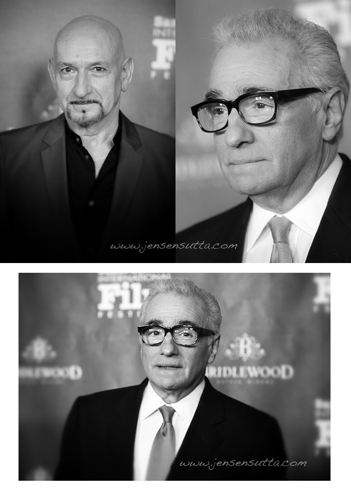 Hugo director Scorsese and Ben Kingsley