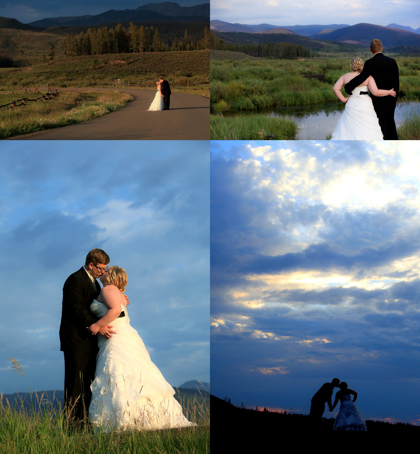 destination ranch colorado wedding pictures