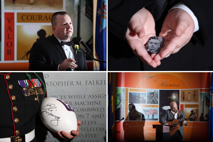 details from the remembering the brave children's ceremony
