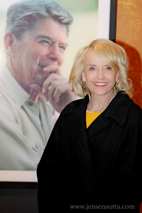 Portrait photography of Arizona Governor Jan Brewer