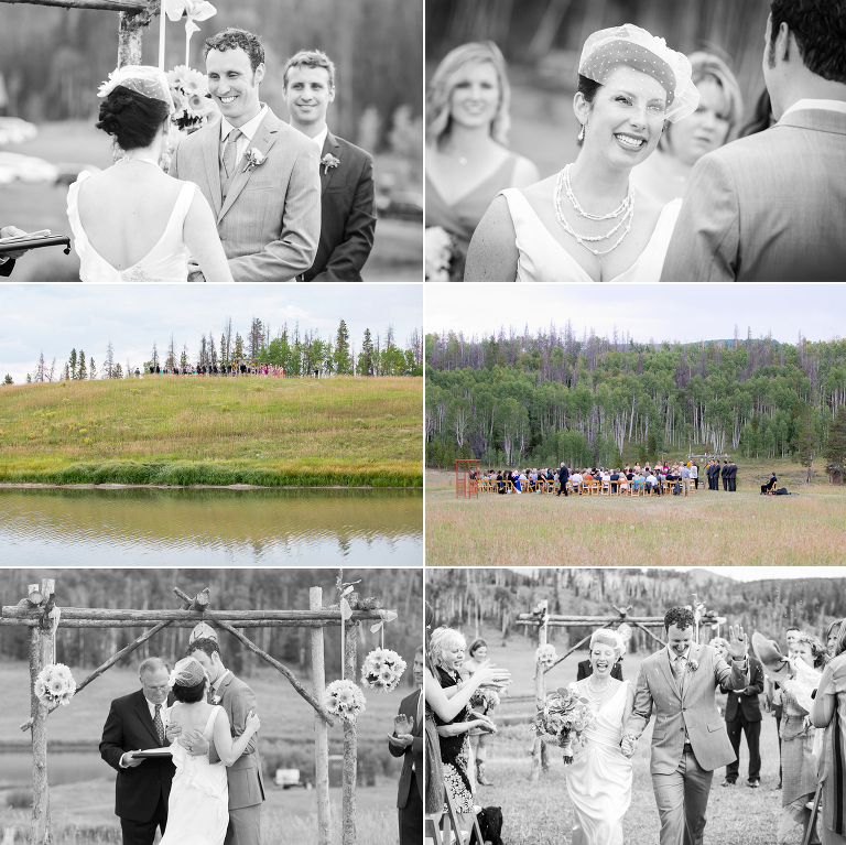 Midnight Ranch Steamboat Springs Colorado Wedding Ceremony Photographer