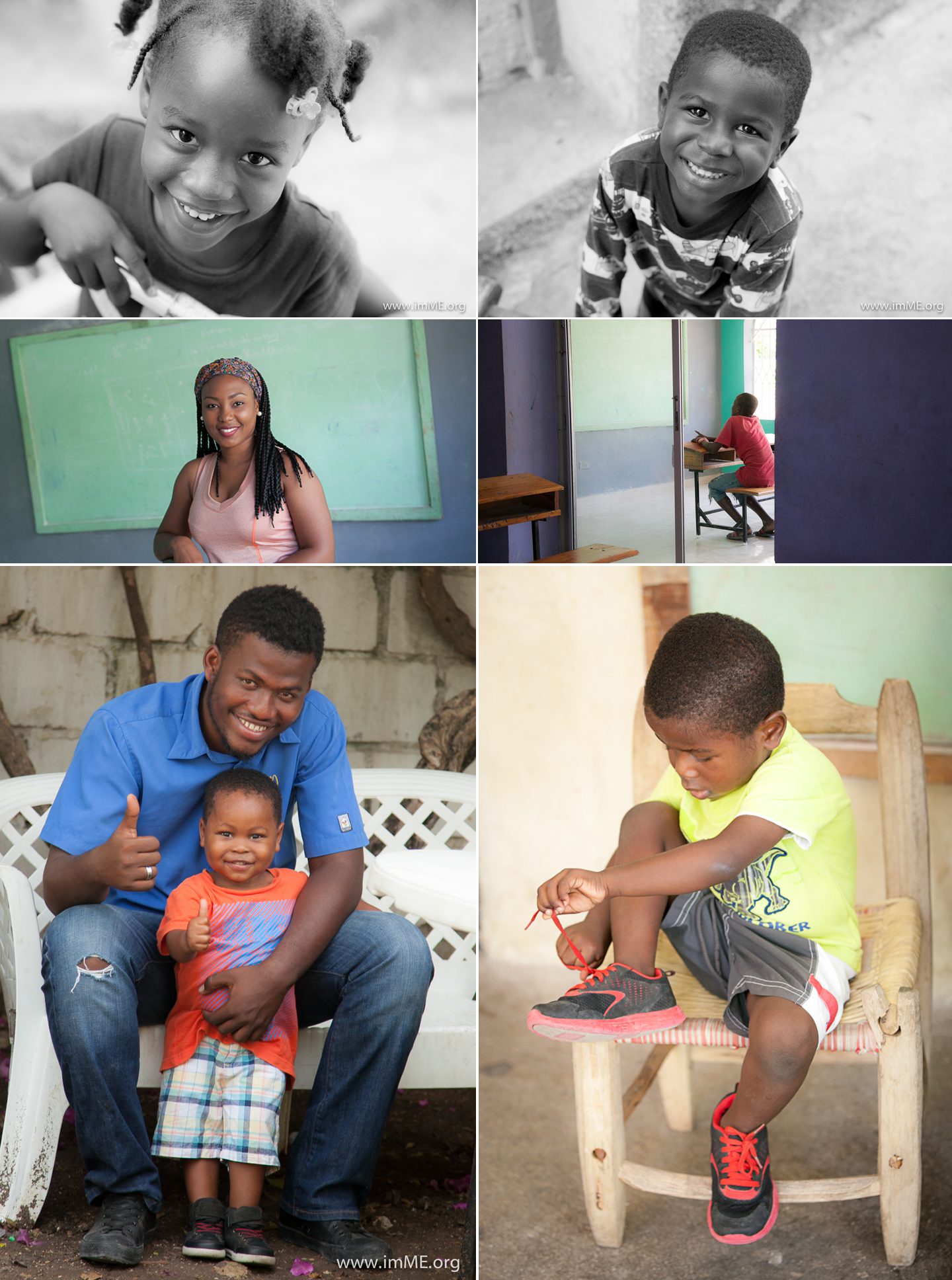 imme I'm ME orphan Haiti