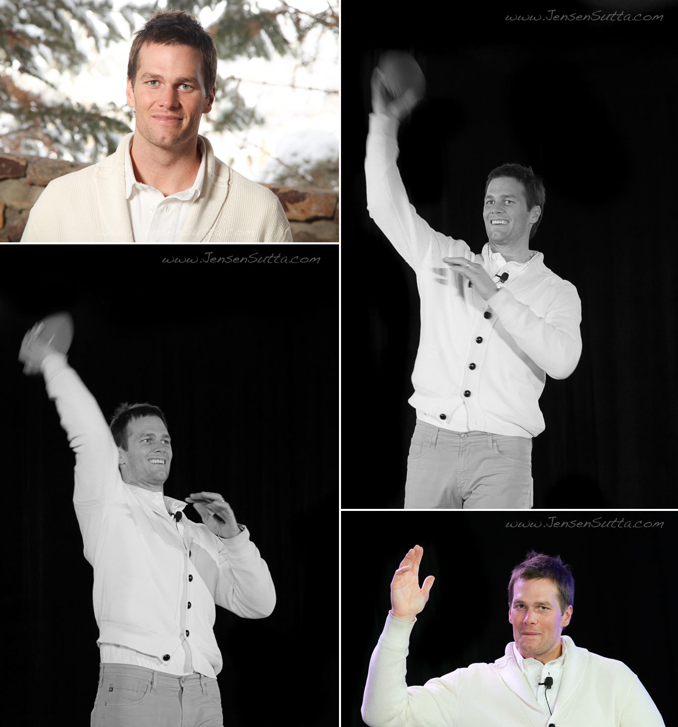 NFL Quarterback Tom Brady Jensen Sutta photography