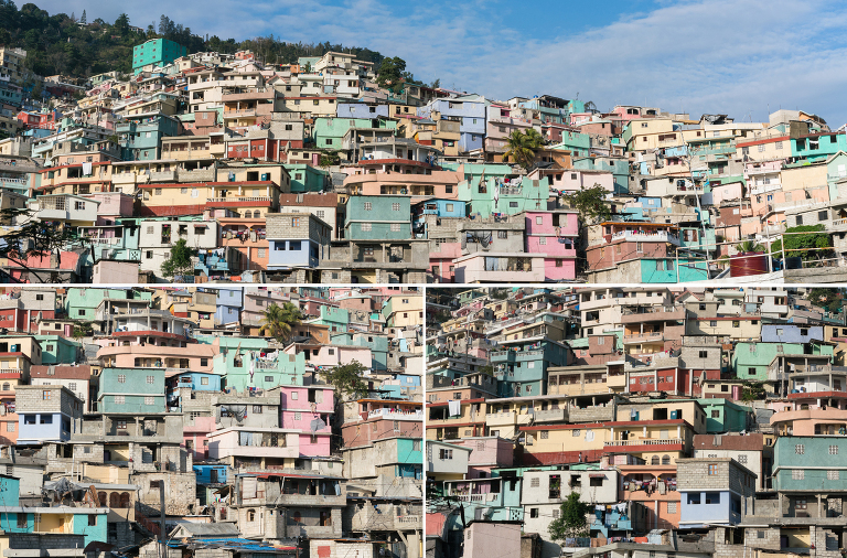 Hillside houses Haiti jensen sutta photography