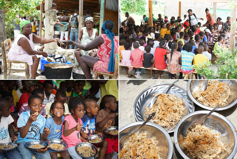 Believe in Haiti feeding program