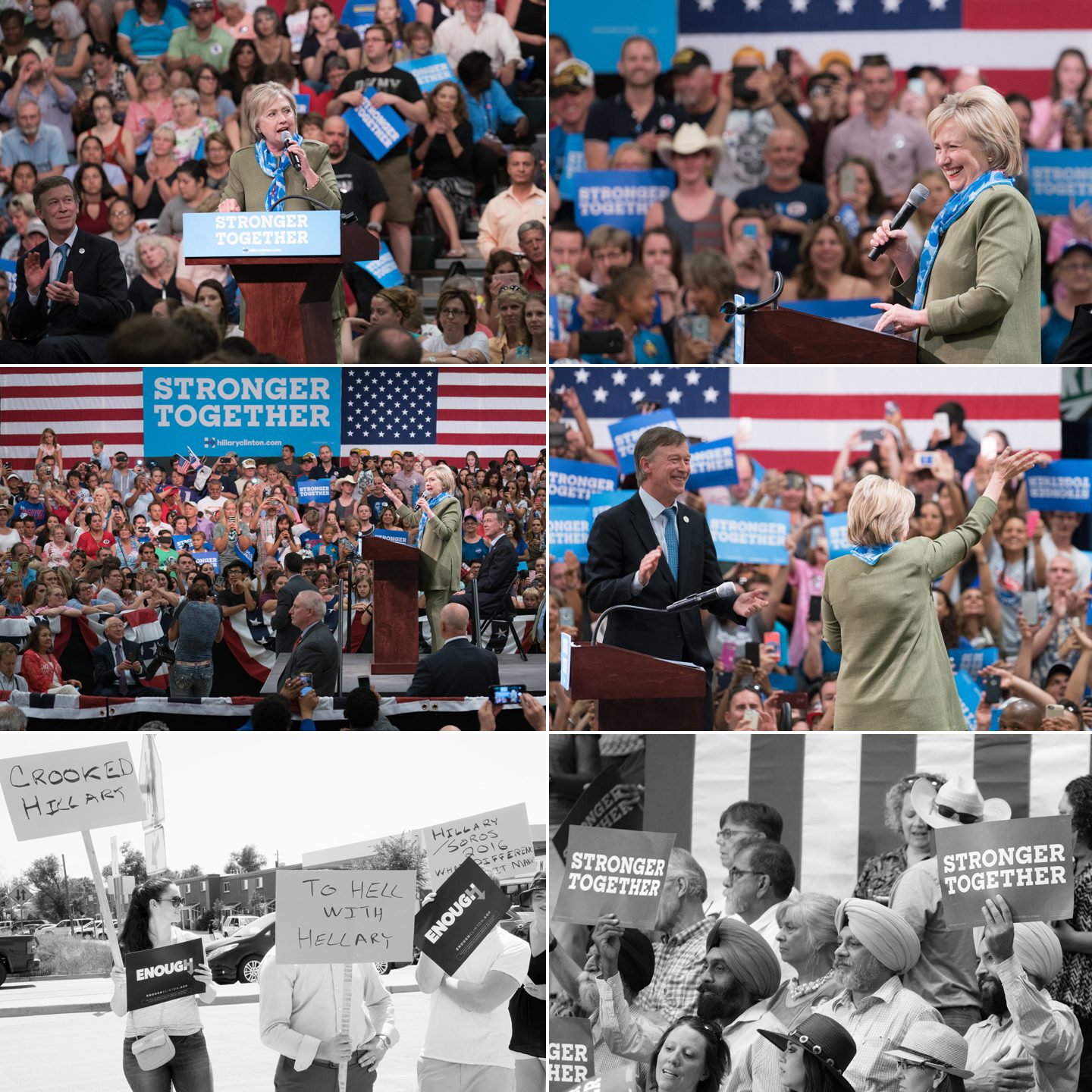 Hillary Clinton in Denver