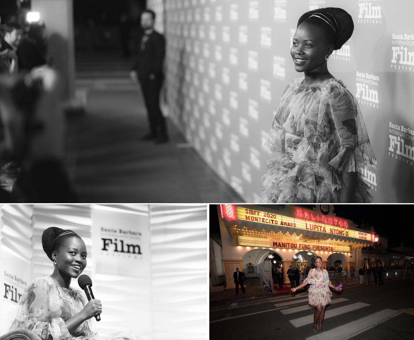 Santa Barbara International Film Festival Photographer Jensen Sutta Event Photography Lupita Amondi Nyong'o