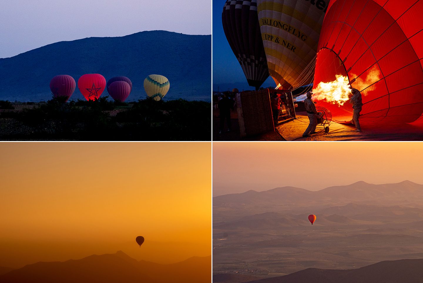Hot-air balloon ride photography in Morocco Jensen Sutta Event photographer